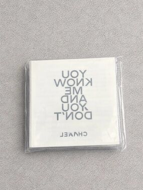 CHANEL Temporary Tattoo  Package
, for No5 L'Eau Launch